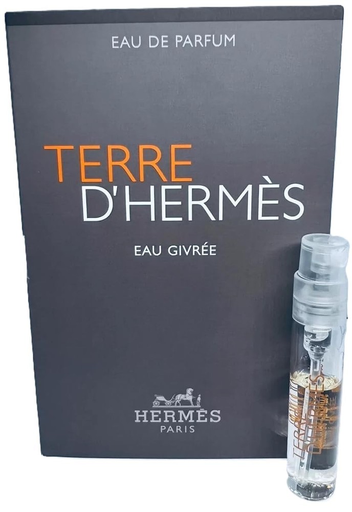 Hermes Terre D’Hermes Eau Givree Eau de Parfum Vial Spray for Men, 2.0 ml/0.0…