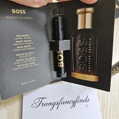 Hugo Boss Bottled Absolu Parfum Intense Sample Vial Spray x2 1.2mL Authentic