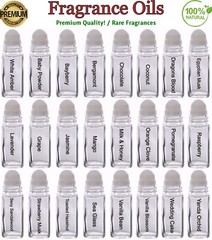 Fragrance Oils For Body 10 ml – 100% Pure Perfume Uncut Attar Ittar Etr Roll On
