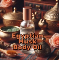 2x Egyptian Musk Perfume Body Oil – Thick & Uncut 10ml 2 Bottles