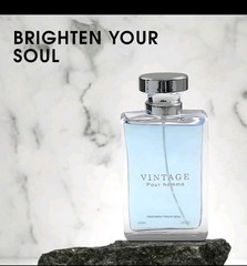 VINTAGE Pour Homme Eau de Parfum for Men 3.4 Fl Oz / 100ml New in Box