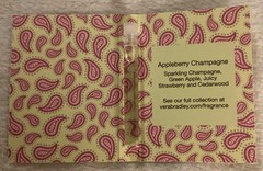 Vera Bradley Rare Appleberry Champagne Eau De Toilette .05oz Sample Discontinued