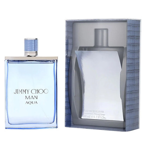Jimmy Choo Man Aqua by Jimmy Choo 6.7 oz EDT Cologne for Men NIB