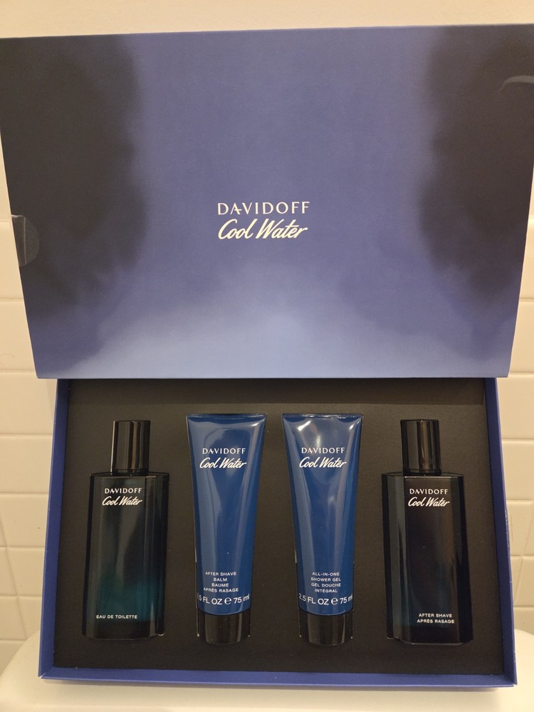 Davidoff Men’s Cool Water 4 PCS GIFT SET FOR MEN
