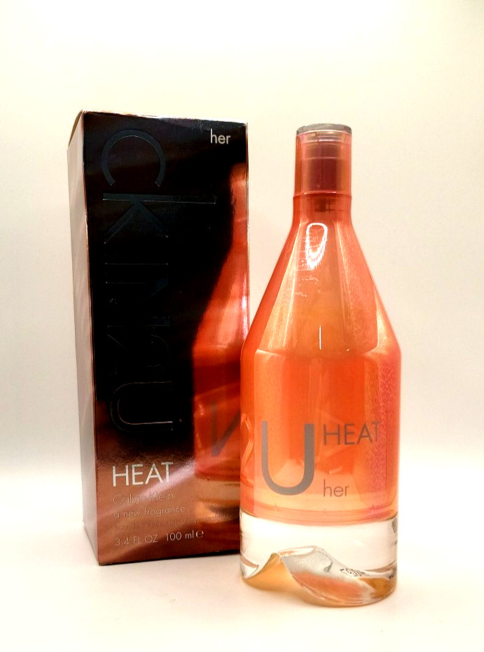 Ck In 2 U HEAT Calvin Klein 3.4 oz EDT Spray Her