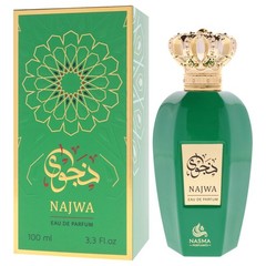 Nasma Najwa EDP for Women, Sweet Floral Fragrance with Soft 3.3 oz Spray