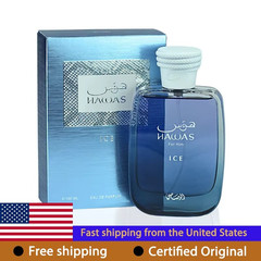 Rasasi Hawas Ice For Him EDP 100ml 3.4oz Men’s Fresh Summer Cologne
