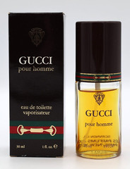 Vintage GUCCI POUR HOMME 30ml / 1 oz EDT Original Formula 1990s Finescents!