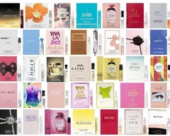 12 Pack Women’s Designer Fragrance Sample Vials Travel Size Perfume Set