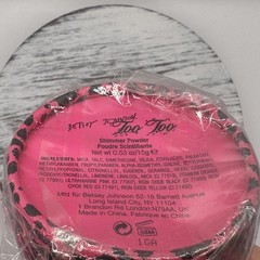 Betsey Johnson TOO TOO Shimmer Scented Fraganced Body Powder SEALED .53oz NEW
