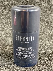 Eternity by Calvin Klein Alcohol Free Deodorant Stick for Men 2.6 oz