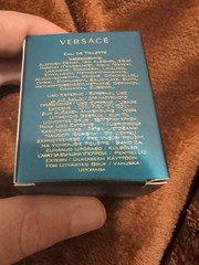Versace Eros Eau de Toilette 5 Ml E 0.17 Us Fl Oz. Ref. 7400628