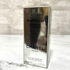 CHANEL Egoiste Platinum Pour Homme Spray 50l EDT Rare Perfume with SEALED BOX