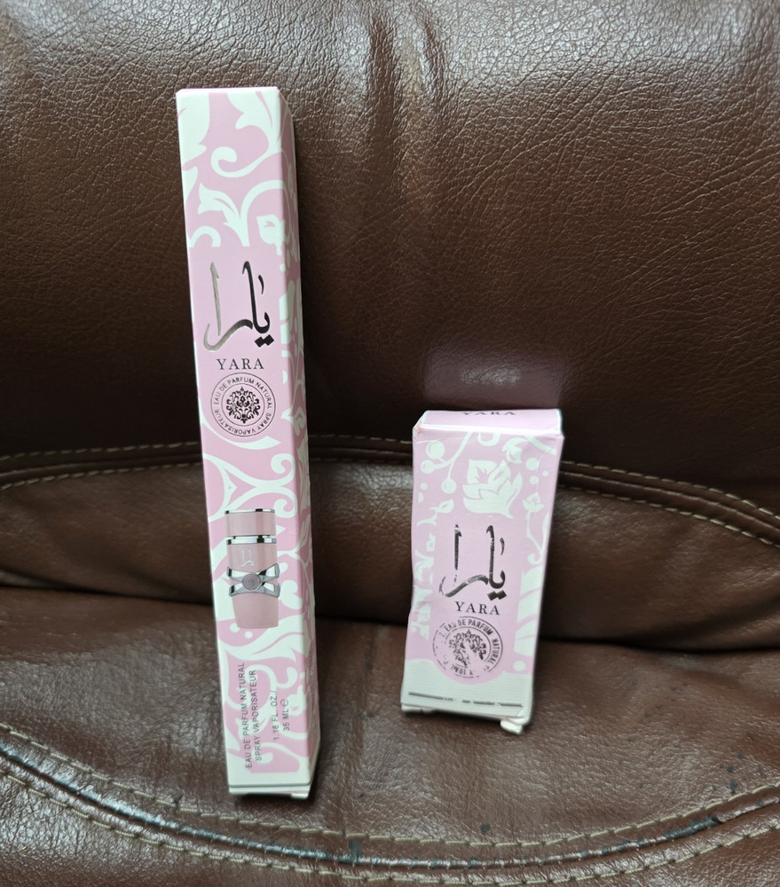 Yara Yara Eau de Parfum Natural Spray Travel Size 1.18 fl oz YARA PINK W/Roller