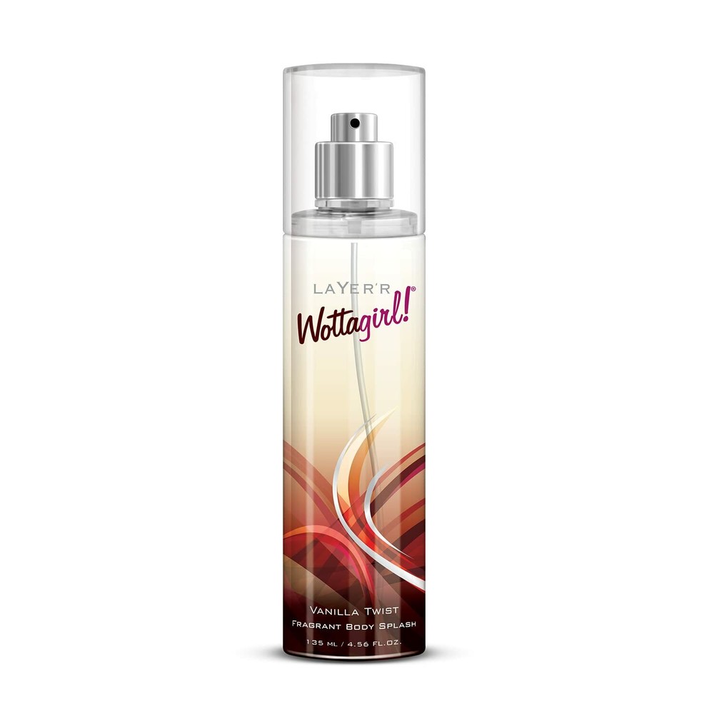 Layer’r Wottagirl Vanilla Twist Body Splash For Women, 135ml Free Shipping