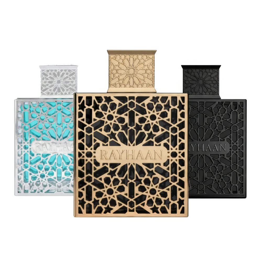 Aquatica, Obsidian and Elixir by Rayhaan EDP 3.4 oz Bundle