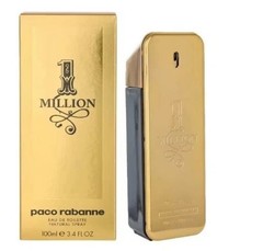 Paco Rabanne 1 Million Eau De Toilette EDT 3.4oz 100mL New Sealed