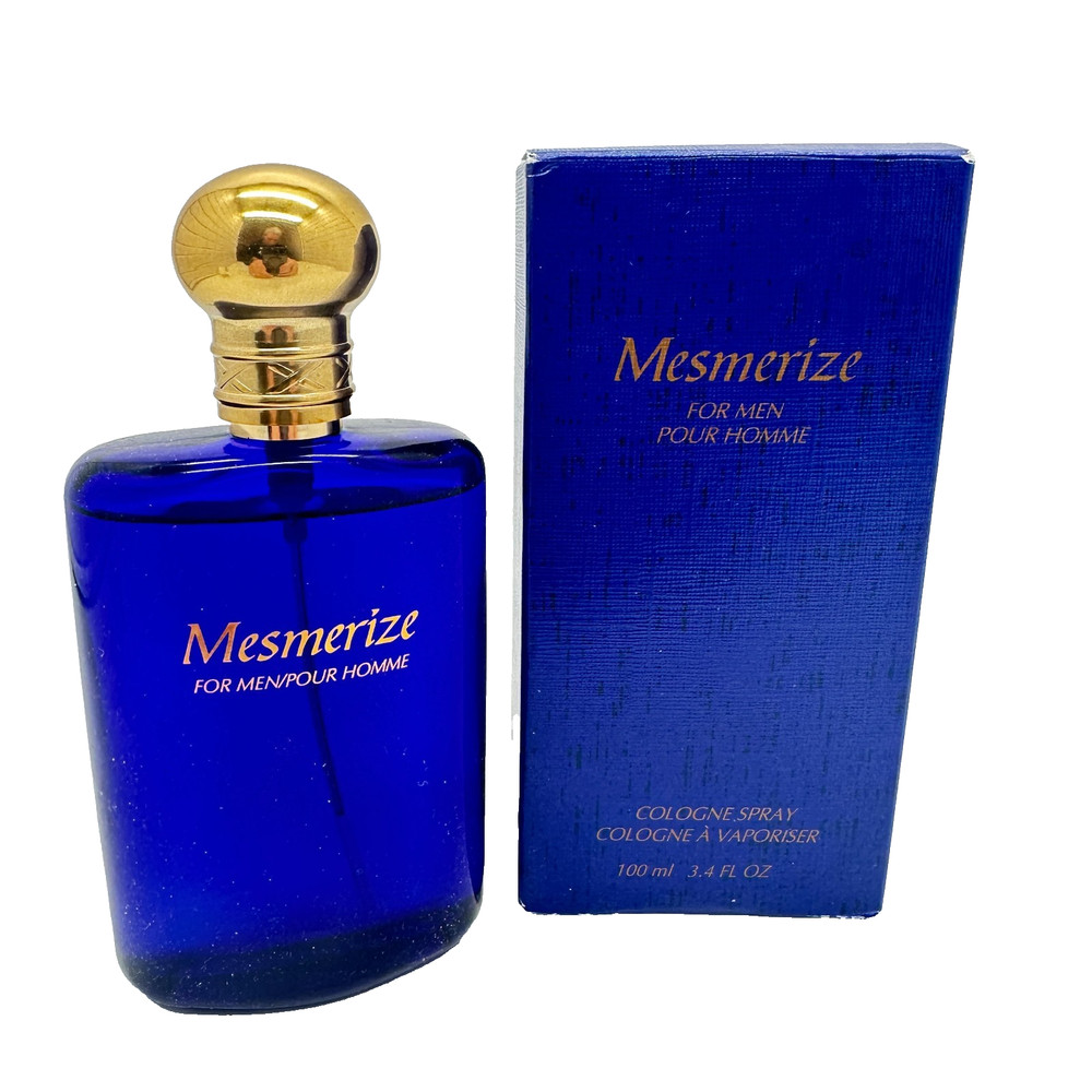 Avon Mesmerize for Men Cologne Spray 3.4 oz Full Size New Discontinued Vintage