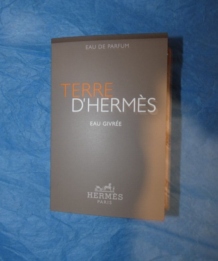 NEW HERMES Paris Terre D’Hermes Eau Givree EDP Eau de Parfum 0.06 oz. Sample