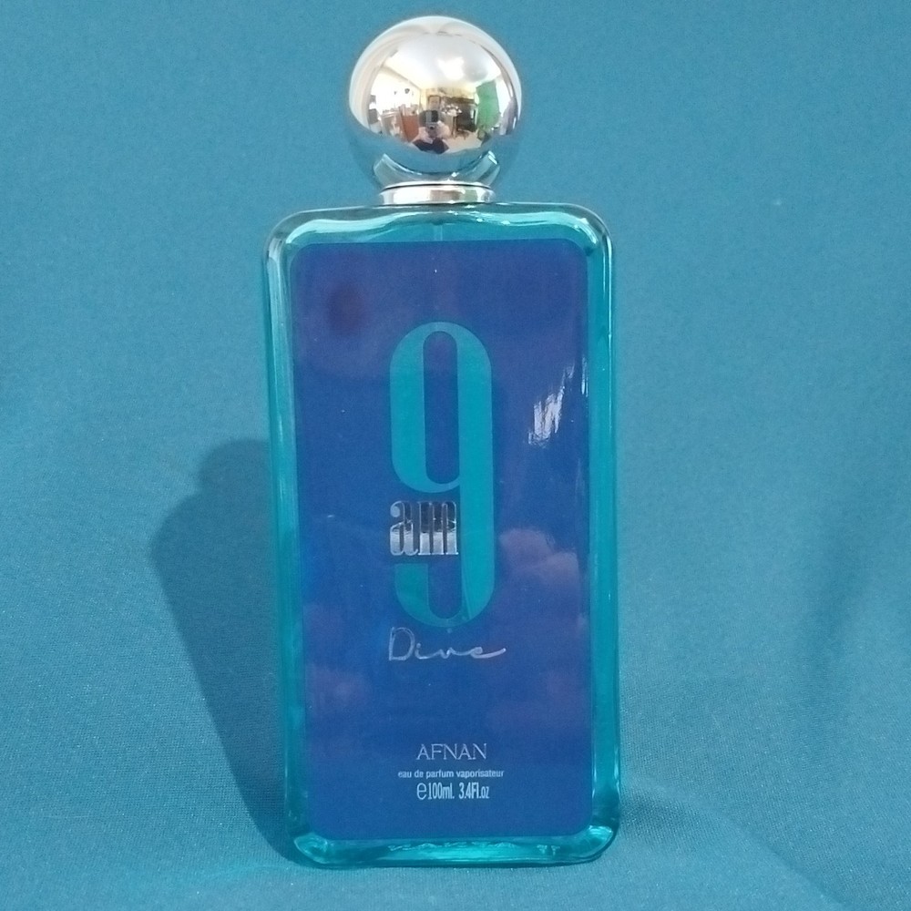 Afnan 9 am Dive Eau de Parfum Spray 3.4 fl oz Regular Size MPN 9am