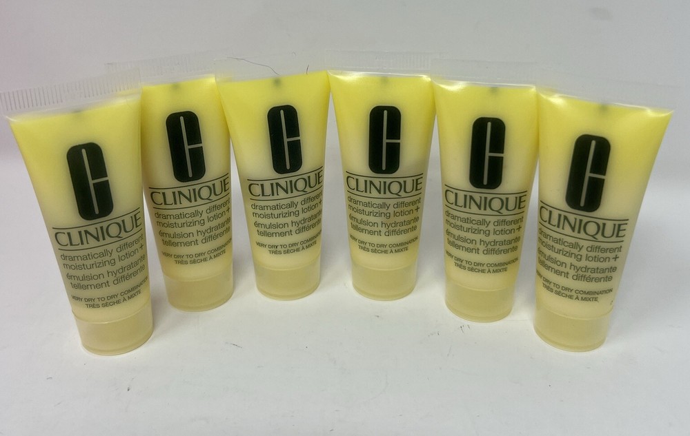 6 x Clinique Dramatically Different Moisturizing Lotion+ 15ml each J256