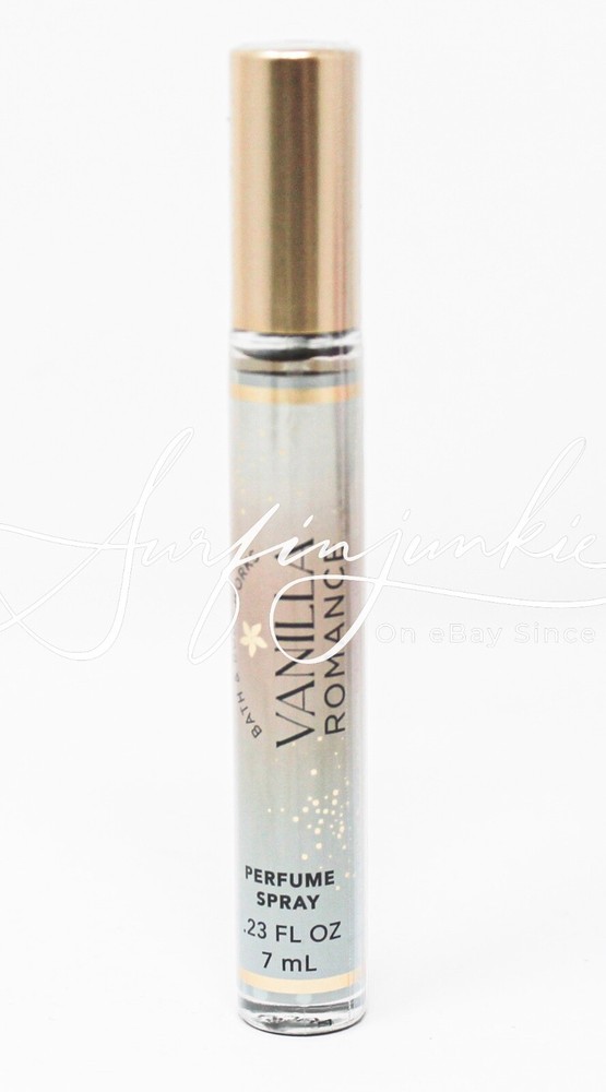Bath & Body Works Vanilla Romance Mini Perfume Purse Spray .23 oz Travel New