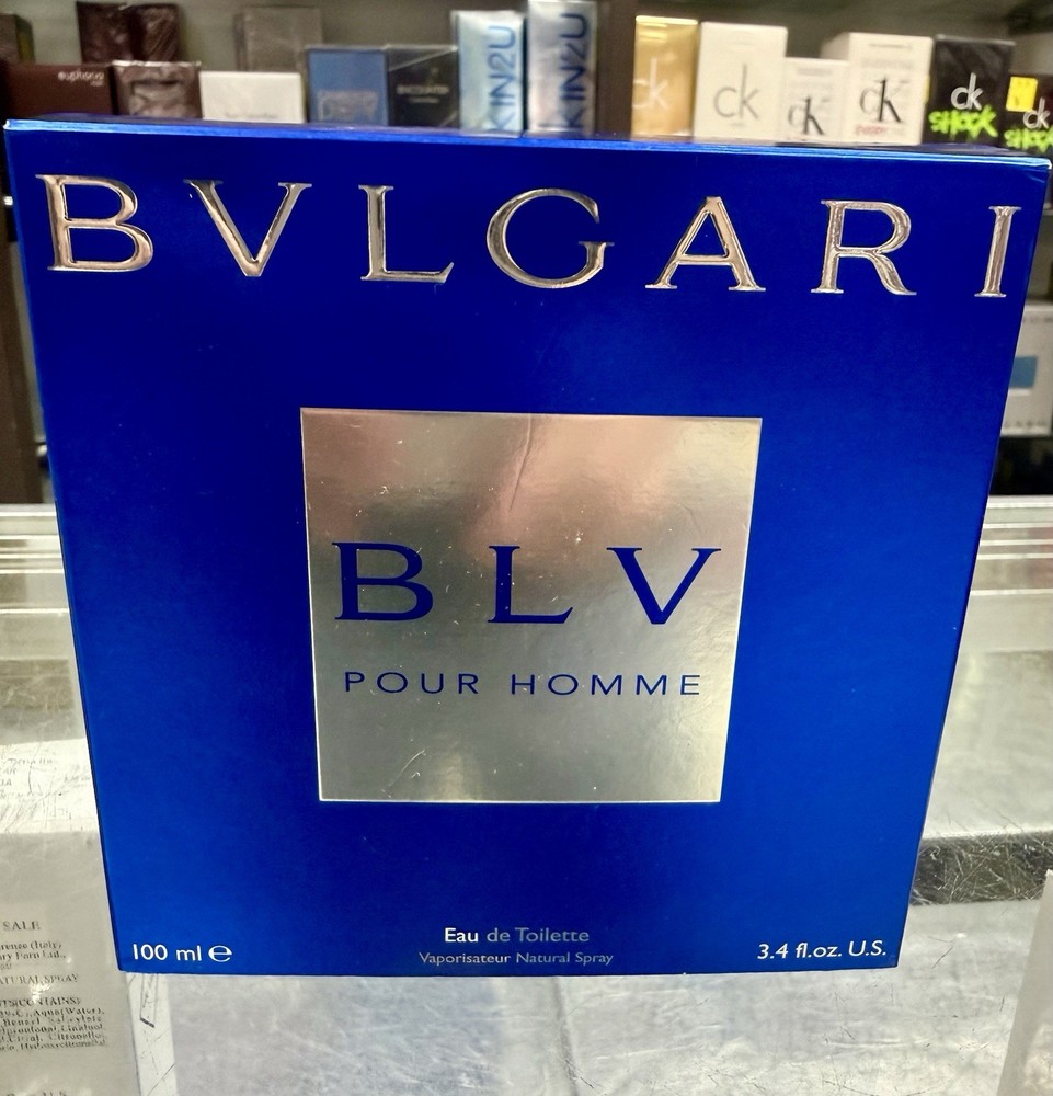 Bvlgari BLV POUR HOMME 3.4 oz 100 ml Eau De Toilette Spray – NEW IN BOX