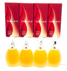 Lot Of 4 Pc – Fire and Ice by Revlon Perfume for Women 1.7 oz EDC Spray New