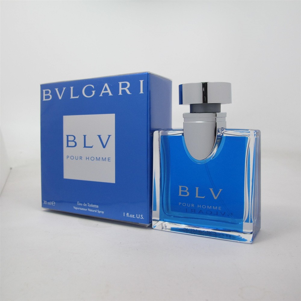 BLV Pour Homme by Bvlgari 30 ml/ 1.0 oz Eau de Toilette Spray NIB