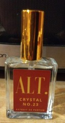 ALT. CRYSTAL No. 23 Fragrance Extrait de Parfum NEW FULL Bottle No Box UNUSED