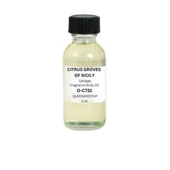 Citrus Groves of Sicily (Unisex) Body Oil 1 oz Fragrance All Natural Pure Scent