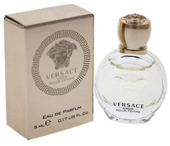 VERSACE EROS POUR FEMME EDT 0.17 OZ / 5 ML FOR WOMEN SPLASH MINI (NIB)