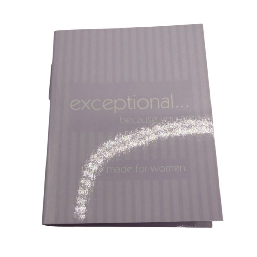 EXCEPTIONAL BECAUSE YOU ARE EAU DE PARFUM PERFUME SAMPLE .03 OZ 1 ML New!