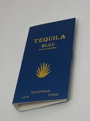 Tequila Bleu 0.1 oz 3 ml Eau De Parfum Spray Deluxe Mini Travel Sample Vial
