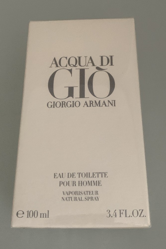 Giorgio Armani Acqua Di Gio Eau De Toilette Spray 3.4 Fluid Ounces For Men