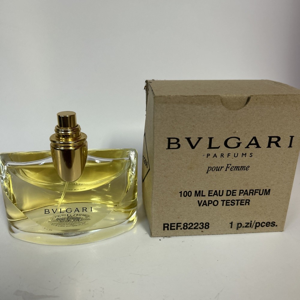🆕 BVLGARI POUR FEMME EDP SPRAY 3.4oz 100ml Tester 100% AUTHENTIC Rare BC 2019