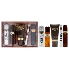 Cuba Gold Must Have by Cuba for Men – 5 Pc Gift Set