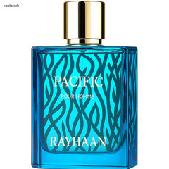 Rayhaan Pacific Eau de Parfum for Men 3.4 oz / 100 ml Long Lasting Fresh