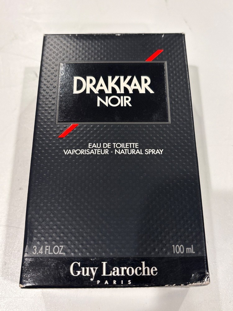 Drakkar Noir Guy Laroche edt 100 ml Vintage original edition UNUSED ION ORIG BOX