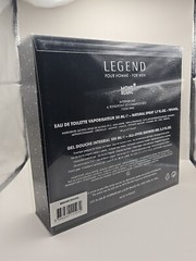 NEW:Mont Blanc Legend for Men Set Eau De Toilette Spray 1.7oz + Shower Gel 3.3oz