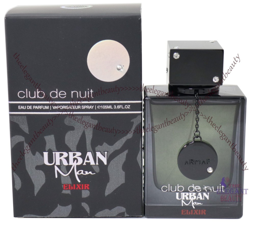 Club De Nuit Urban Elixir Man By Armaf 3.6/3.4oz. Edp Spray For Men New In Box