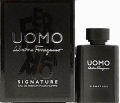 SALVATORE FERRAGAMO UOMO SIGNATURE POUR HOMME EAU DE PARFUM MINI 0.17 Oz / 5 ml