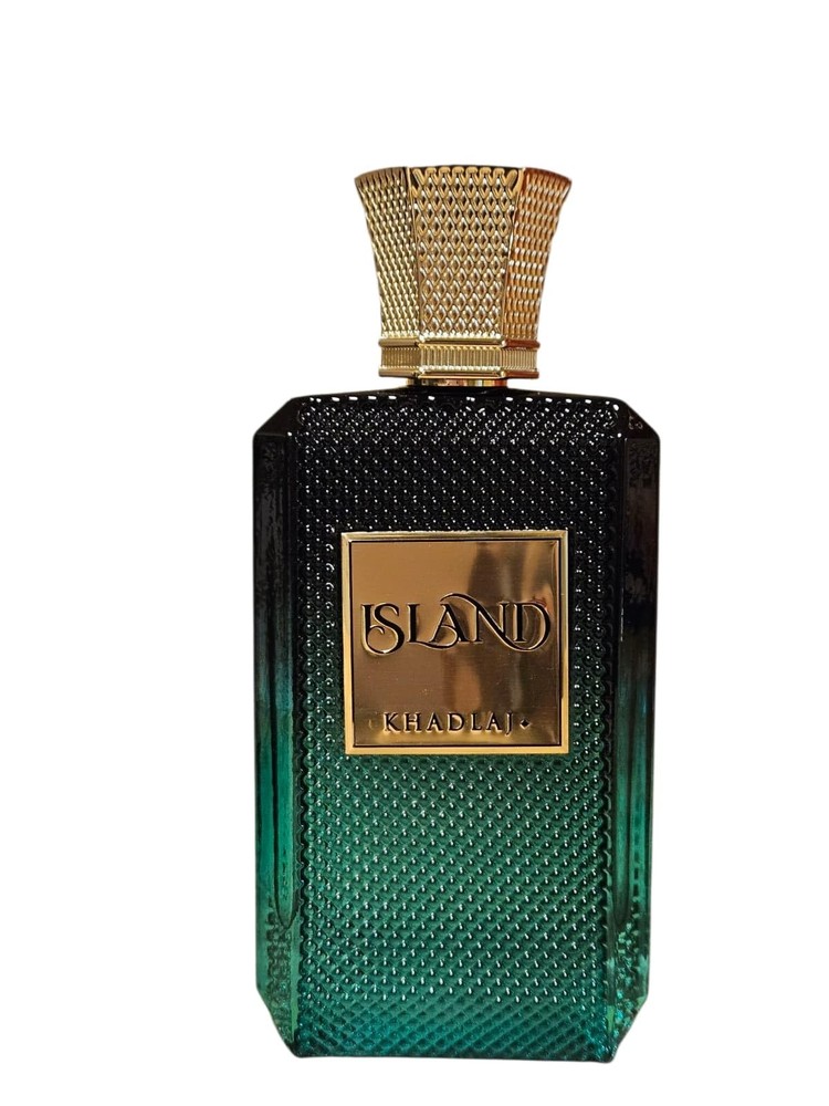 KHADLAJ Island Extrait De Parfum, Luxury Fragrance in 3.33 Fl Oz (Pack of 6)