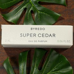 NEW Byredo Perfume Spray Super Cedar Scent Sample Vial Travel 2ml/0.06oz