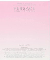 BRIGHT CRYSTAL BY VERSACE Eau de Toilette Spray, 3.0 oz/90ml Brand new in box