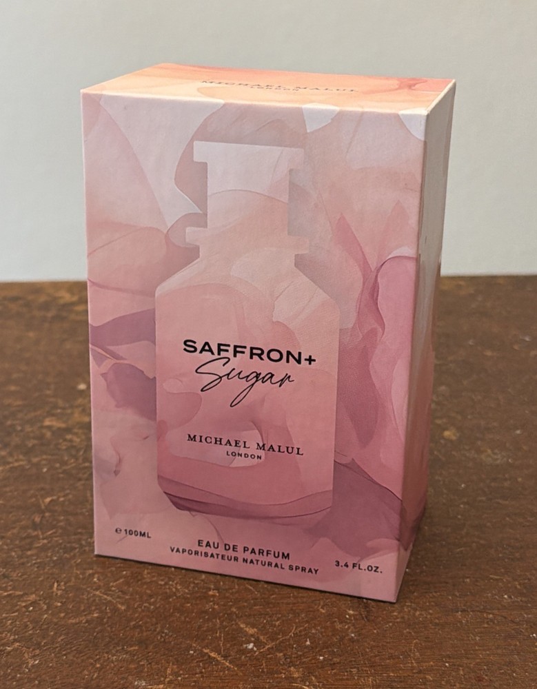 Saffron+Sugar 3.4 oz 100 ML Eau de Parfum Spray Michael Malul Women NEW SEALED