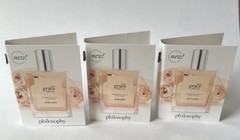 Philosophy Pure Grace Nude Rose Eau de Toilette 0.05 fl oz Lot 3