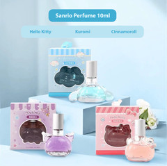 Sanrio Miniso Hello Kitty Kuromi Cinnamoroll Perfume 10ml 0.34oz 3″H