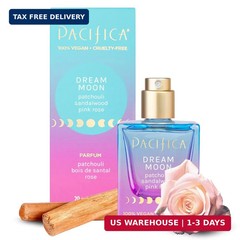 Pacifica Dream Moon Womens Spray Perfume 1 fl oz – Long-Lasting Floral Woody Fra