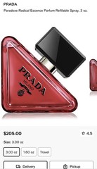 Prada “PARADOXE RADICAL ESSENCE”, 3.0oz Women’s Perfume Brand New In Box